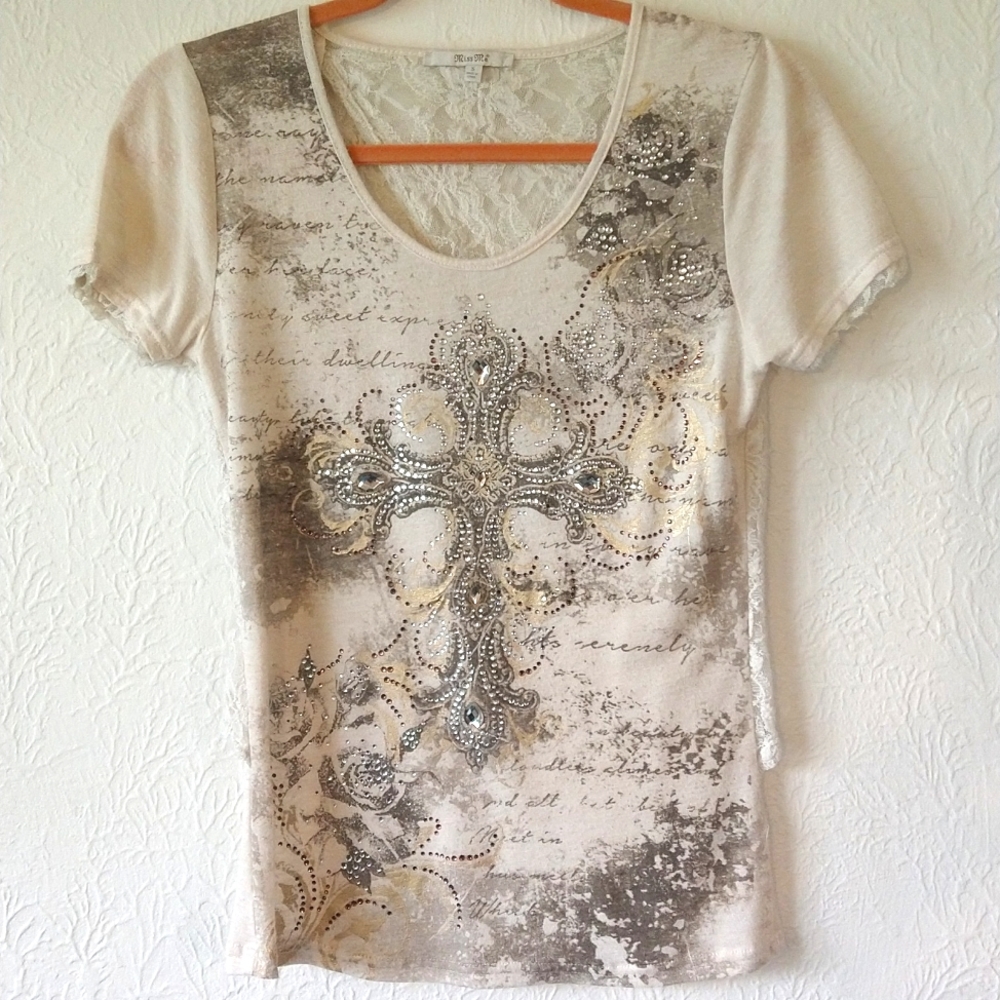 Miss Me shirt, size S